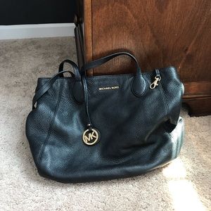 Michael Kors Black Leather tote